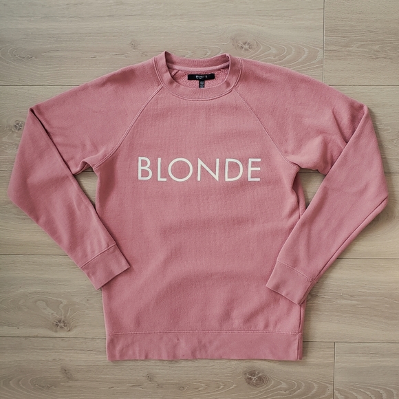 Brunette the Label BLONDE Sweatshirt dusty rose XS - Picture 3 of 10